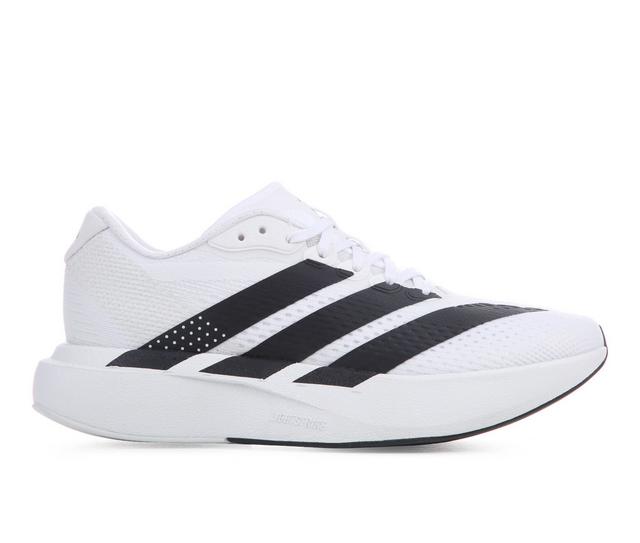 Women's Adidas Adizero Pacer Running Shoes in White/Black color