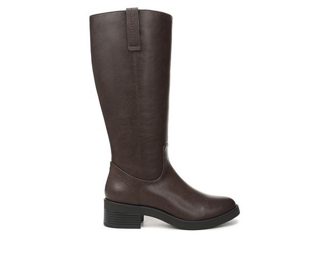 Women's LifeStride Brinley Knee High Boots in Dark Brown color