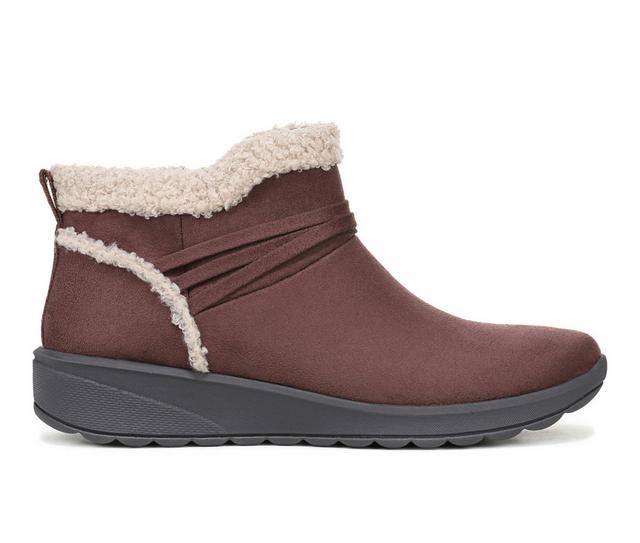 Women's LifeStride Glendale Booties in Coffee color