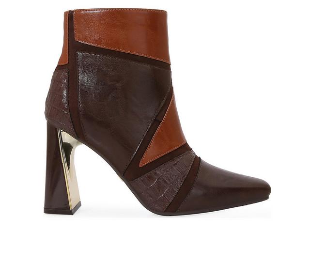 Women's Ninety Union Feebe Booties in Brown color