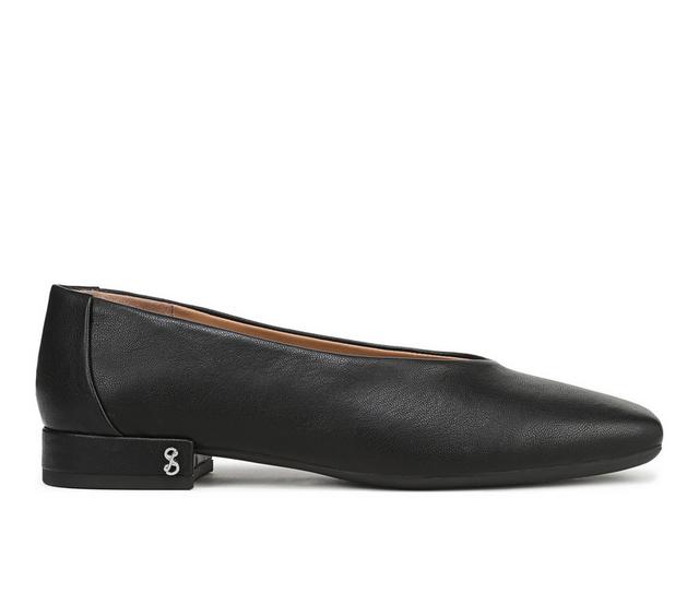 Women's Sam & Libby Gretta Heeled Flat in Black color
