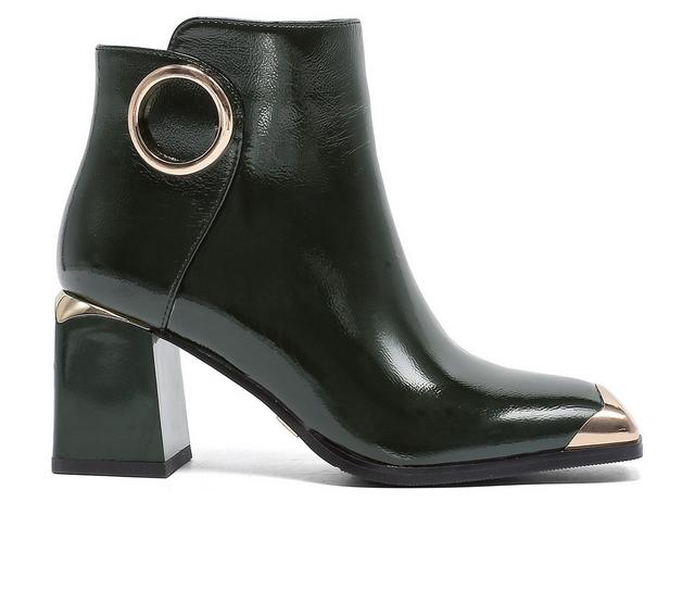 Women's Ninety Union Frisco Booties in Green color