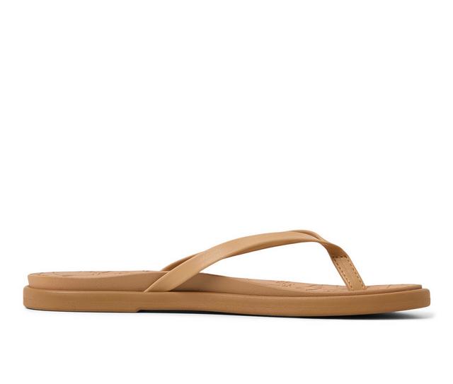 Women's Roxy Calabasas Sandals in Tan color