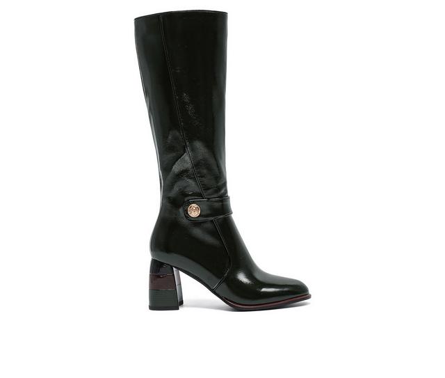 Women's Ninety Union Randi Knee High Boots in Olive color