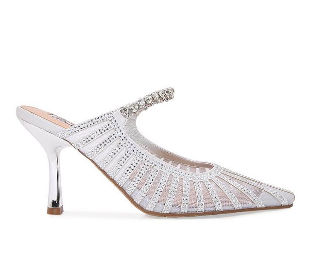 Women's Lady Couture Love Pumps in Silver color