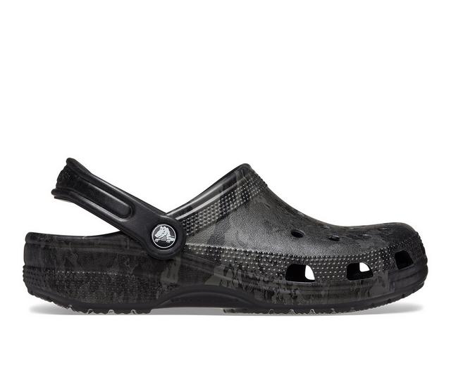 Men's Crocs Veil Camo Tac Black Cls Clog Clogs in Black color