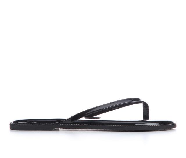 Women's Christina Royale Traycie Flip-Flops in Black color