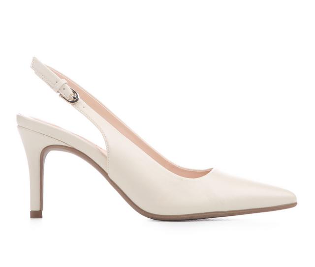 Women's Christina Royale Idoly Heeled Sandal in Bone color