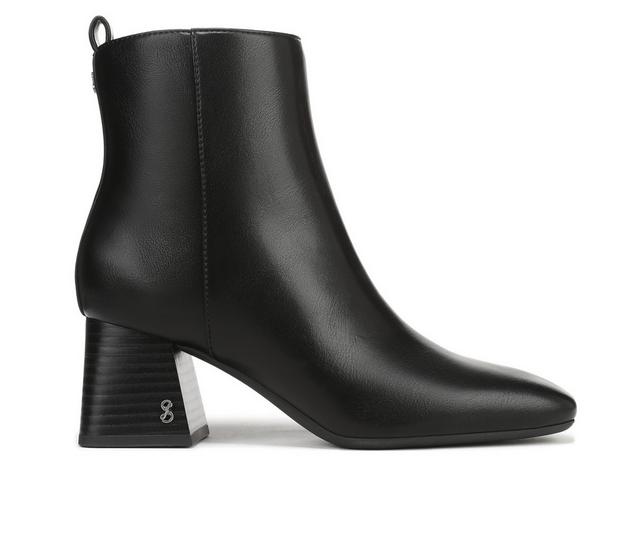 Women's Sam & Libby Yuliana Booties in Black color