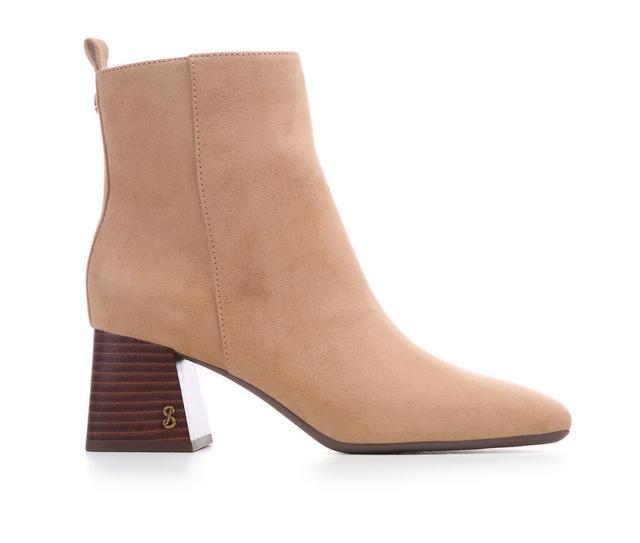 Women's Sam & Libby Yuliana Booties in Cypress Tan color