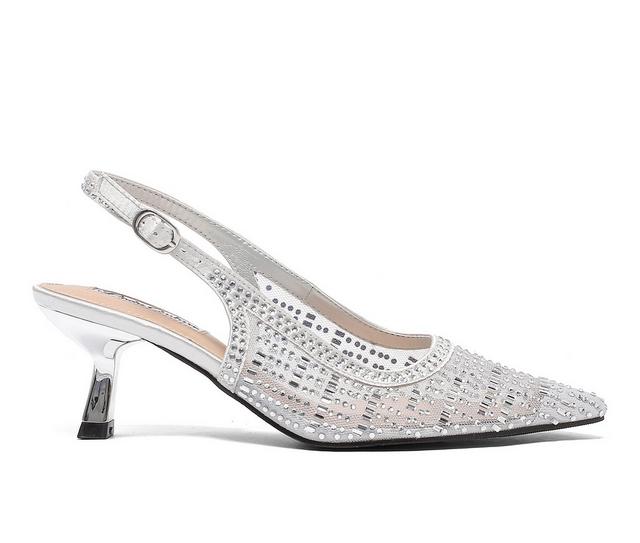 Women's Lady Couture Linda Pumps in Silver color