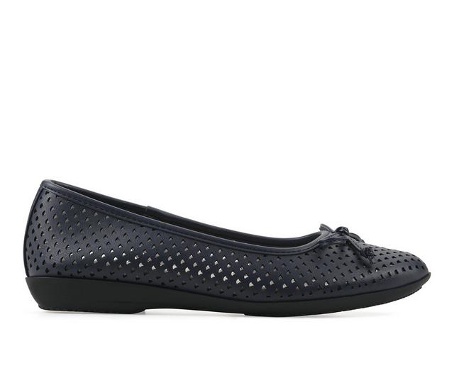 Women's Cliffs by White Mountain Carris Flats in Navy color