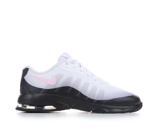 Kids' Nike Little Kid Air Max Invigor Print Running Shoes in Pnk/Fm/Wht/Gry color