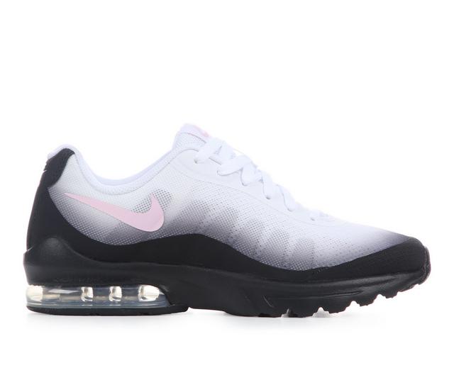 Girls' Nike Big Kid Air Max Invigor Running Shoes in Blk/PnkFoam/Gry color