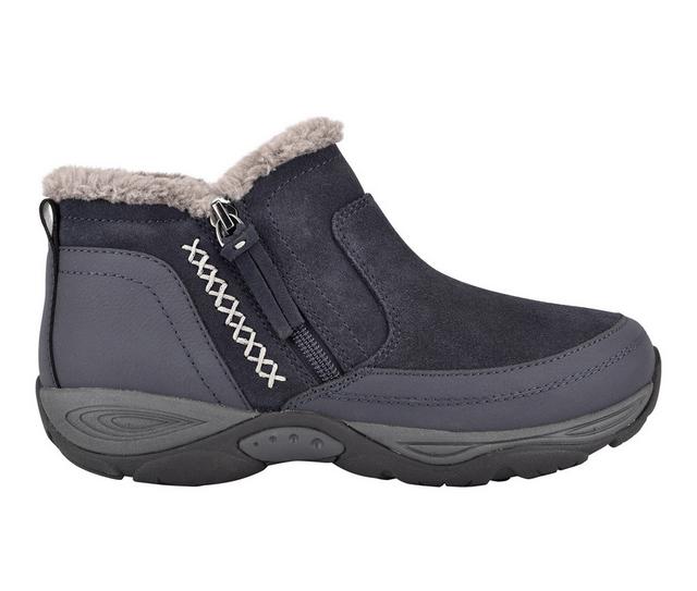 Women's Easy Spirit Epic Booties in Dark Blue color