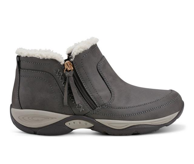Women's Easy Spirit Epic Booties in Dark Grey color