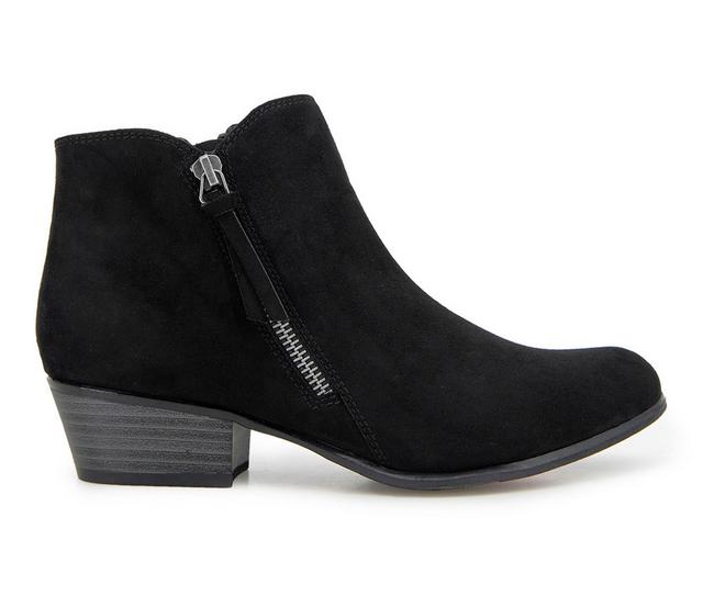 Women's Esprit Tylin Booties in Black Suede color