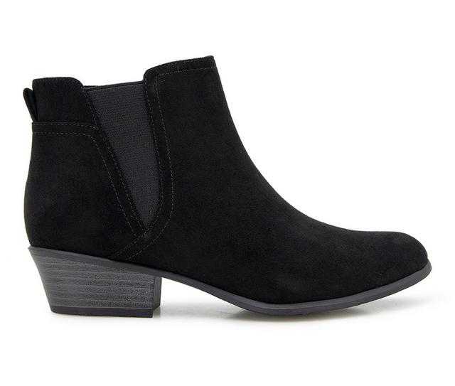 Women's Esprit Talena Booties in Black Suede color