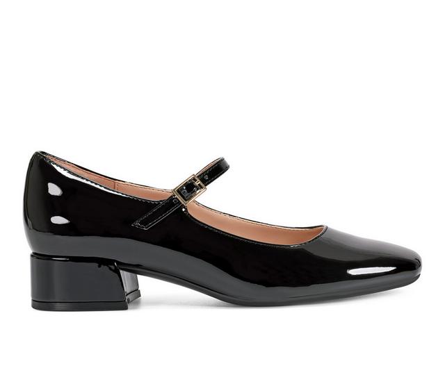 Women's Easy Spirit Janica Pumps in Black Patent color