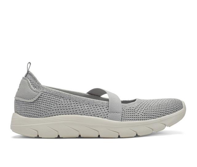 Women's Easy Spirit Varun Sneakers in Grey/Silver color