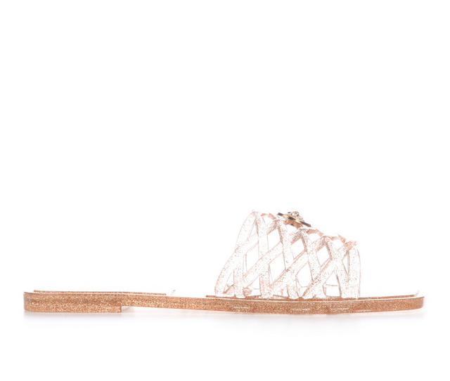 Women's Bebe Adriana Sandals in Gold color