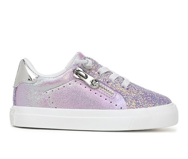 Girls' Blowfish Malibu Toddler & Little Kid Perfect-T Sneakers in Purple Multi Gl color
