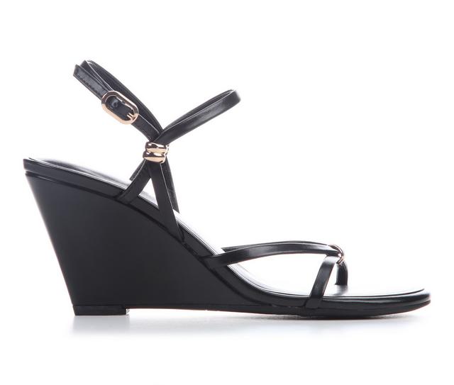 Women's Nine West Deklyn Wedges in Black color