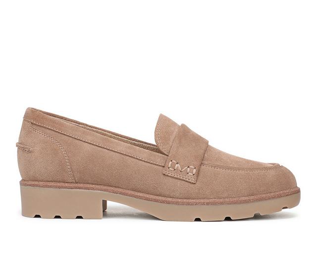 Women's Vionic Cleo Loafers in Sand color