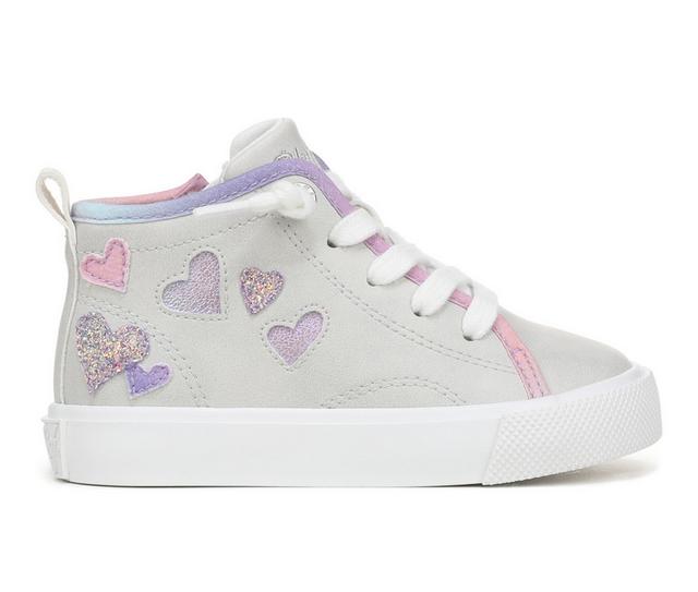 Girls' Blowfish Malibu Toddler Vibin-T in Grey/Pink/Purpl color