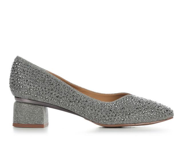 Women's J Renee Bielle Pumps in Pewter Glitter color