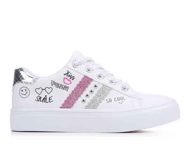 Girls' Blu D'or Little Kid & Big Kid D'or Bella Shoes in White/Pink/Silv color