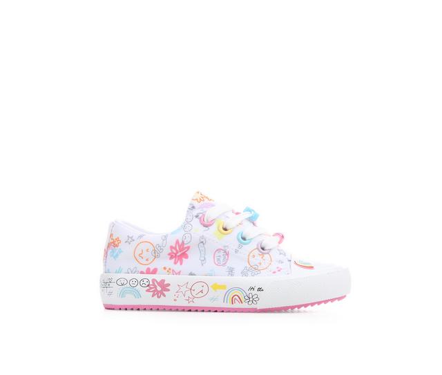 Kids' Blu D'or Toddler Brianna Sneakers in White/Pastel color