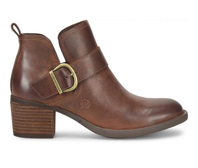 Women's Born Royce Booties in Brown color