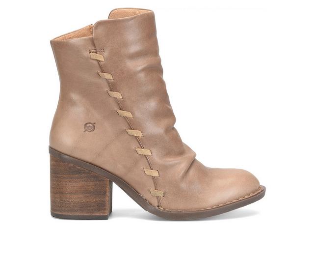 Women's Born Toni Booties in Grey color