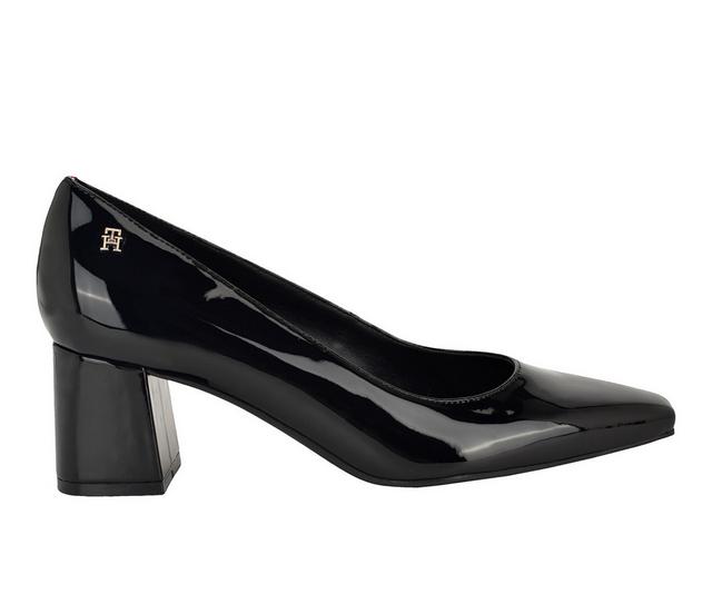 Women's Tommy Hilfiger Opheili Pumps in Black Patent color