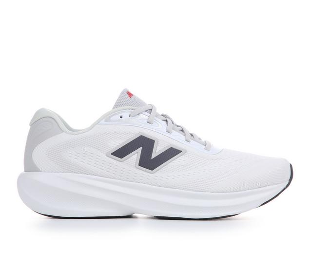 Men's New Balance M680V9 Running Shoes in White/Grey color