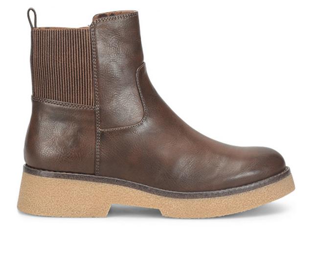 Women's BOC Jayla Booties in Dark Brown color