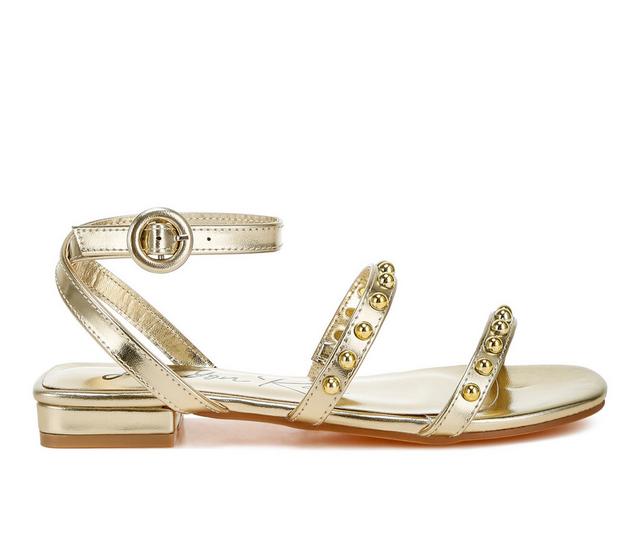Women's London Rag Flippity Flats in Gold color