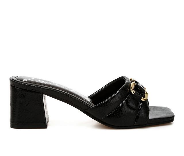 Women's London Rag Bellamy Dress Sandals in Black color