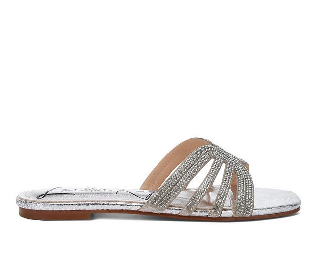 Women's London Rag Dindy Sandals in Silver color