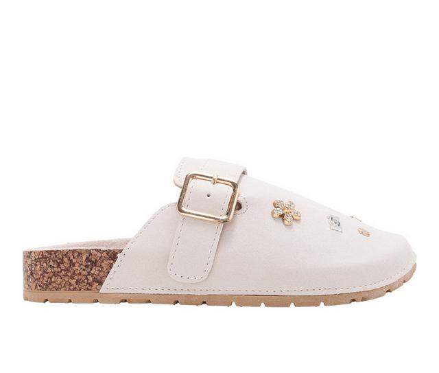 Girls' Bebe Little Kid Dara Clogs in Tan color