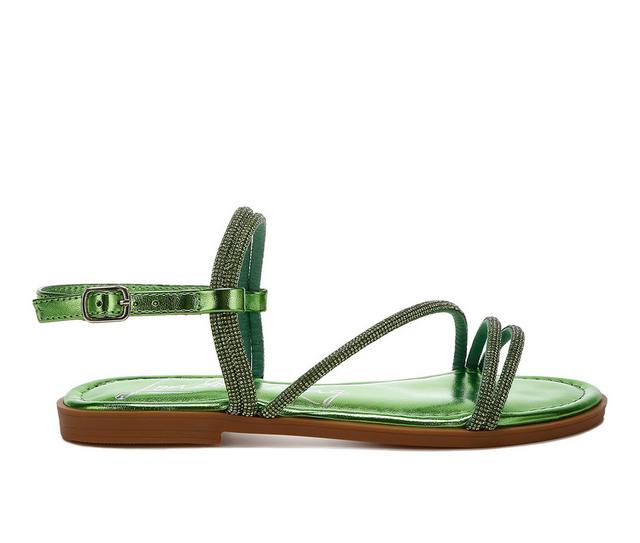 Women's London Rag Bawley Sandals in Green color
