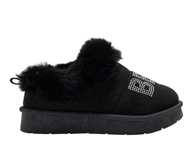 Girls' Bebe Little Kid Shirah Mules in Black color