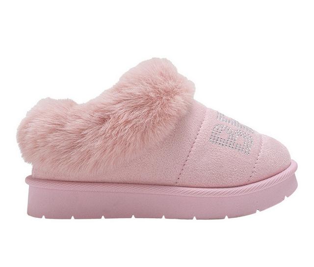 Girls' Bebe Little Kid Shirah Mules in Blush color