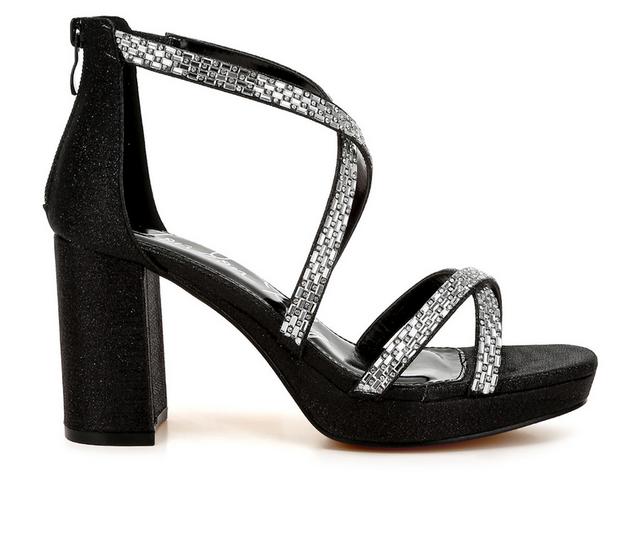 Women's London Rag Infatuated Dress Sandals in Black color