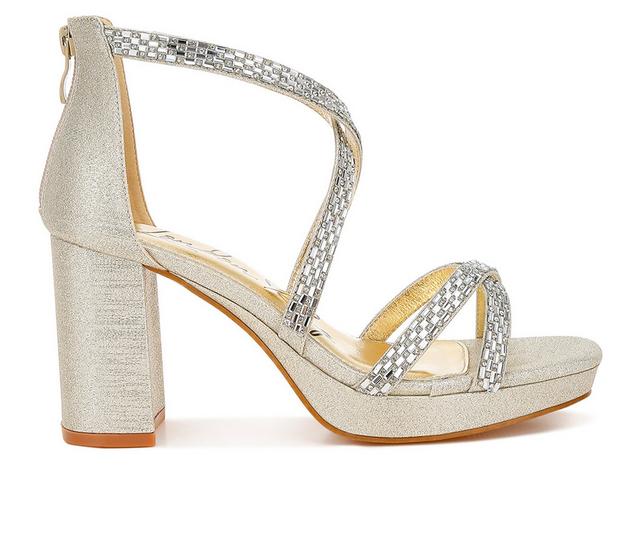 Women's London Rag Infatuated Dress Sandals in Gold color