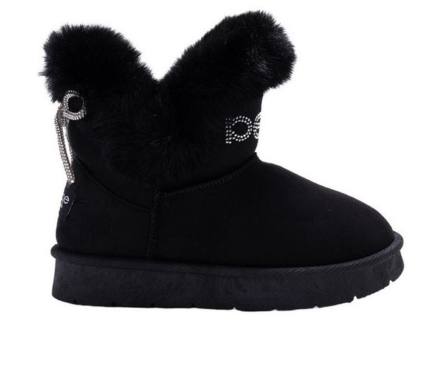 Girls' Bebe Little Kid Vicky Winter Boots in Black color