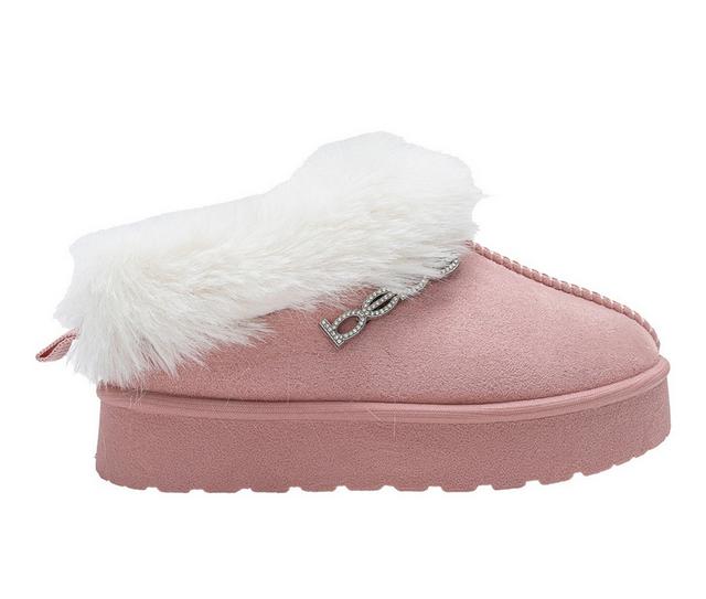 Girls' Bebe Toddler Shelia Booties in Blush color
