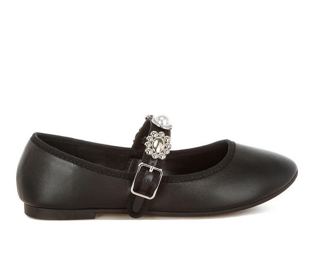 Women's London Rag Kavana Flats in Black color