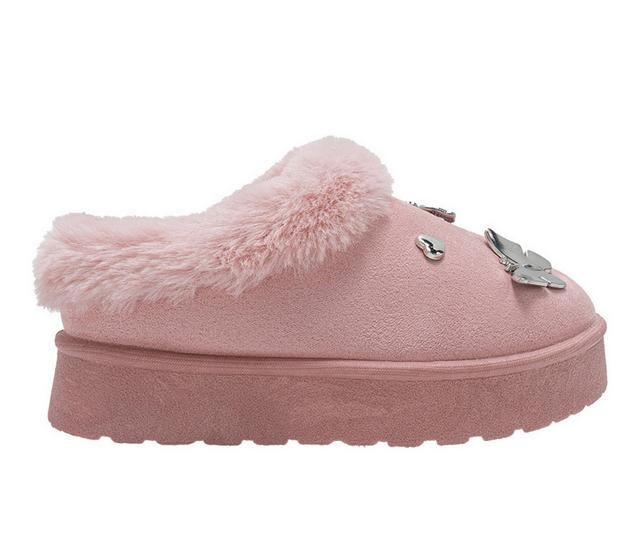 Girls' Bebe Toddler Christy Mules in Blush color